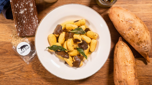 Black Truffle Sweet Potato Gnocchi