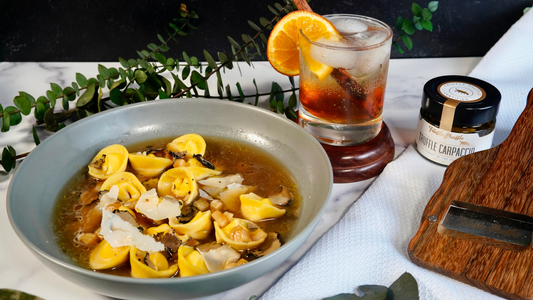 Truffle Tortellini en Brodo