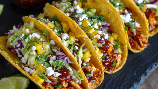 Honey Chipotle Chicken Tacos