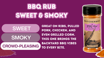 Sweet & Smoky BBQ Rub Seasoning
