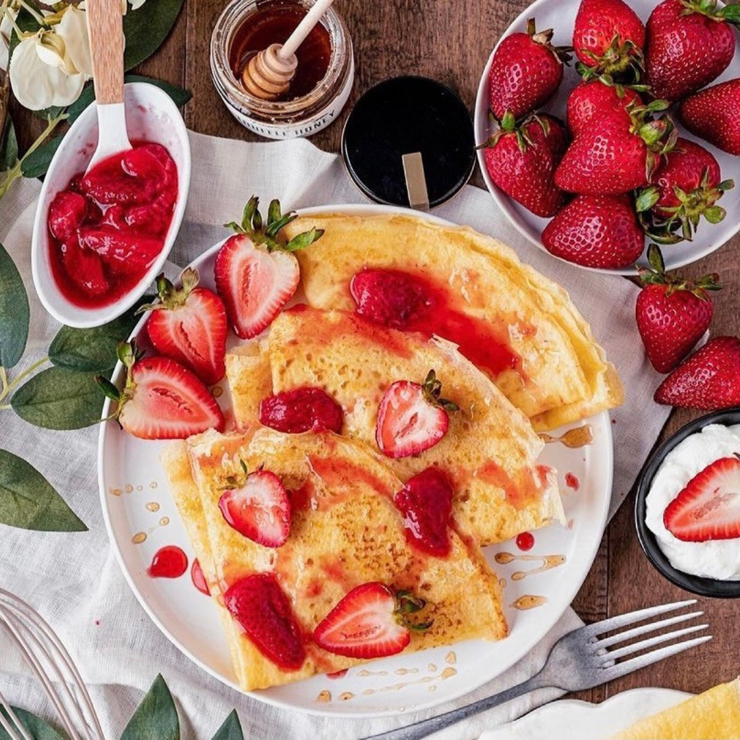 Mother's Day Crepes Suzette