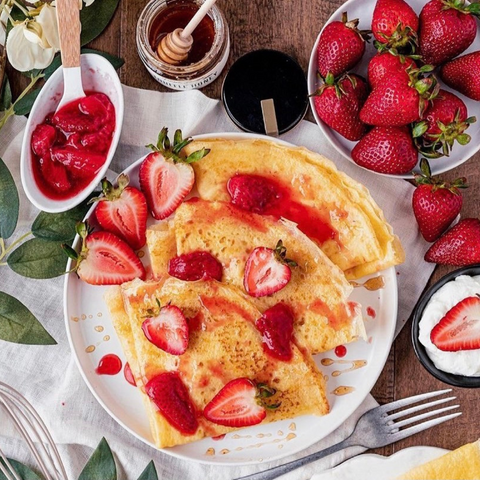 Mother's Day Crepes Suzette
